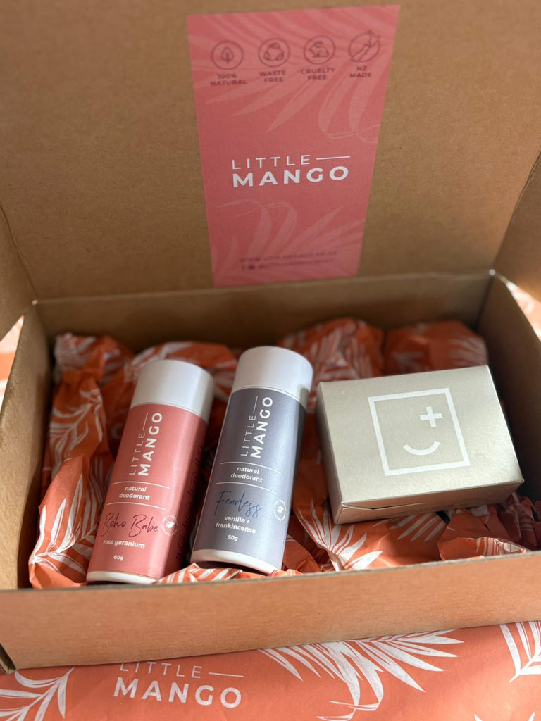 Christmas Gift Box 2 Sticks & Soap Little Mango Deodorants