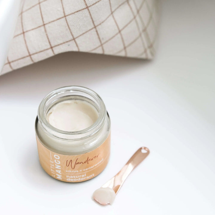 Citrus + cedarwood natural deodorant Little Mango Deodorants